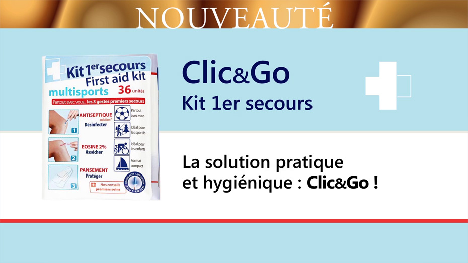 Clic&Go - Kit Premiers secours