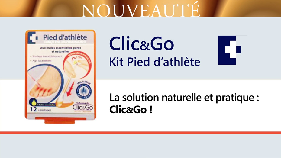 Clic&Go - Kit Pied d'athlète